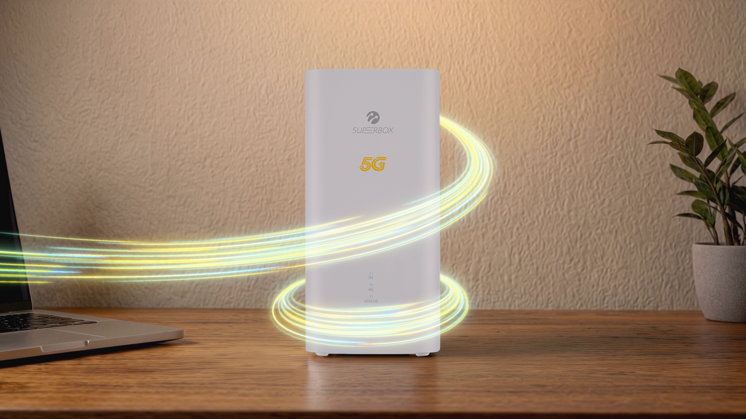 Turkcell Superbox 5G modem ve Wi‑Fi 7 ile evde fiber hız