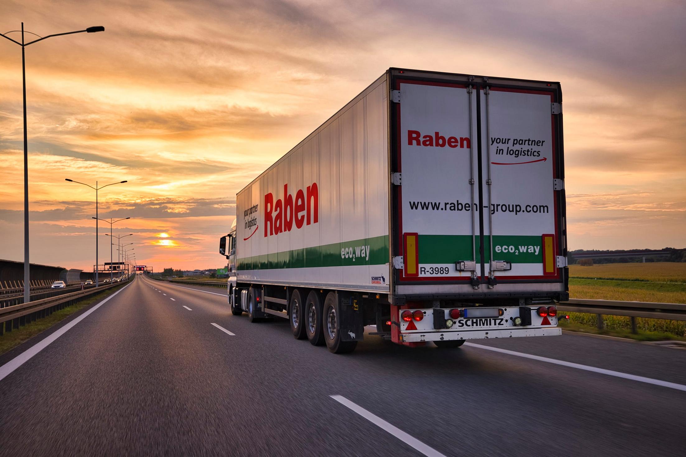 Raben’in askılı taşımacılık (GOH) çözümü – Türkiye–İtalya