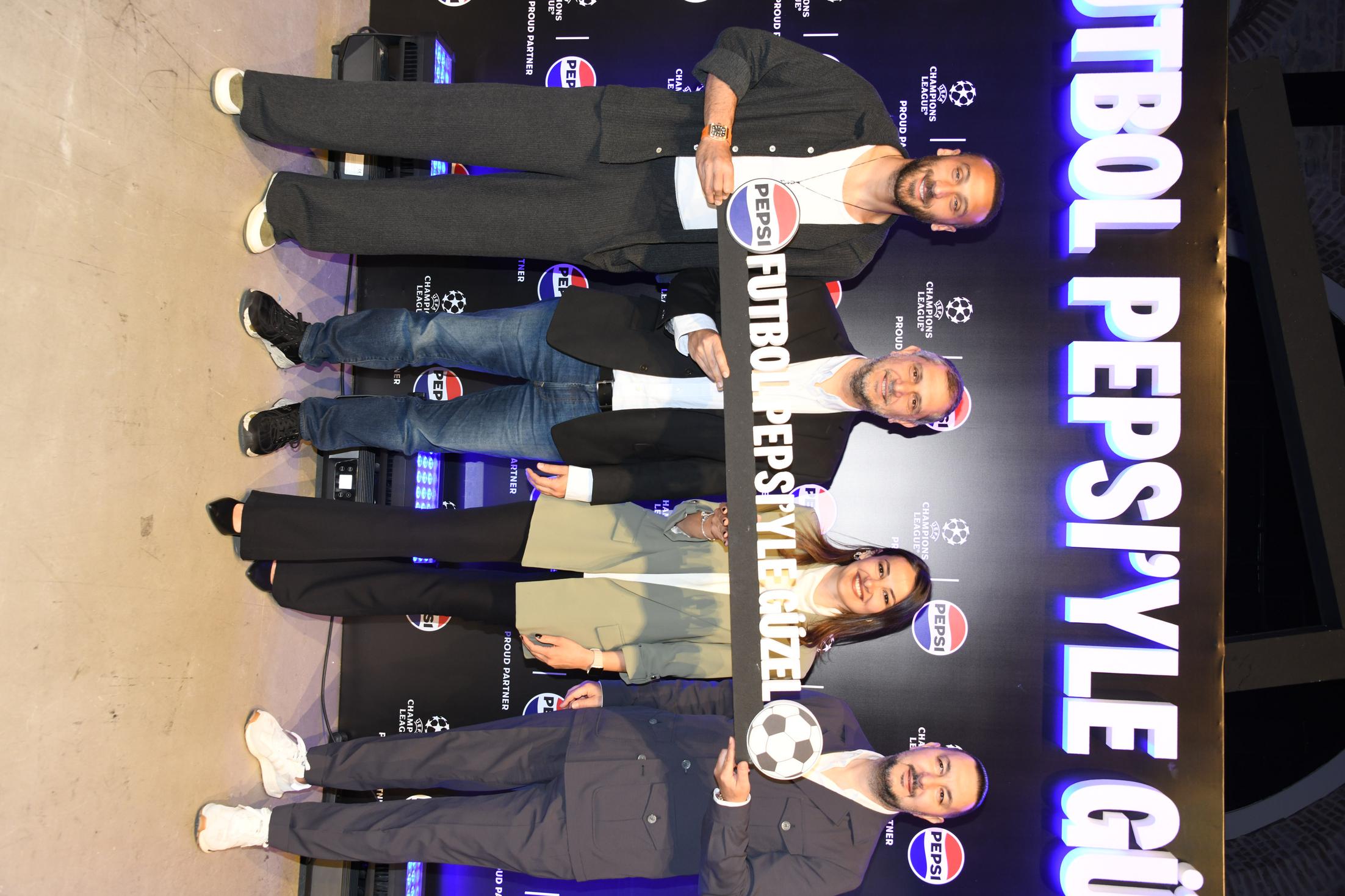 Pepsi’nin UEFA Şampiyonlar Ligi yarı final etkinliğinden bir kare