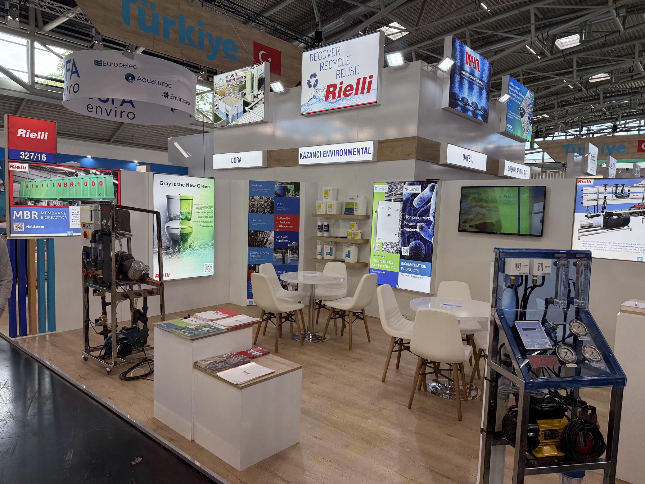 IFAT Munich 2026’da Rielli standı — görsel 2