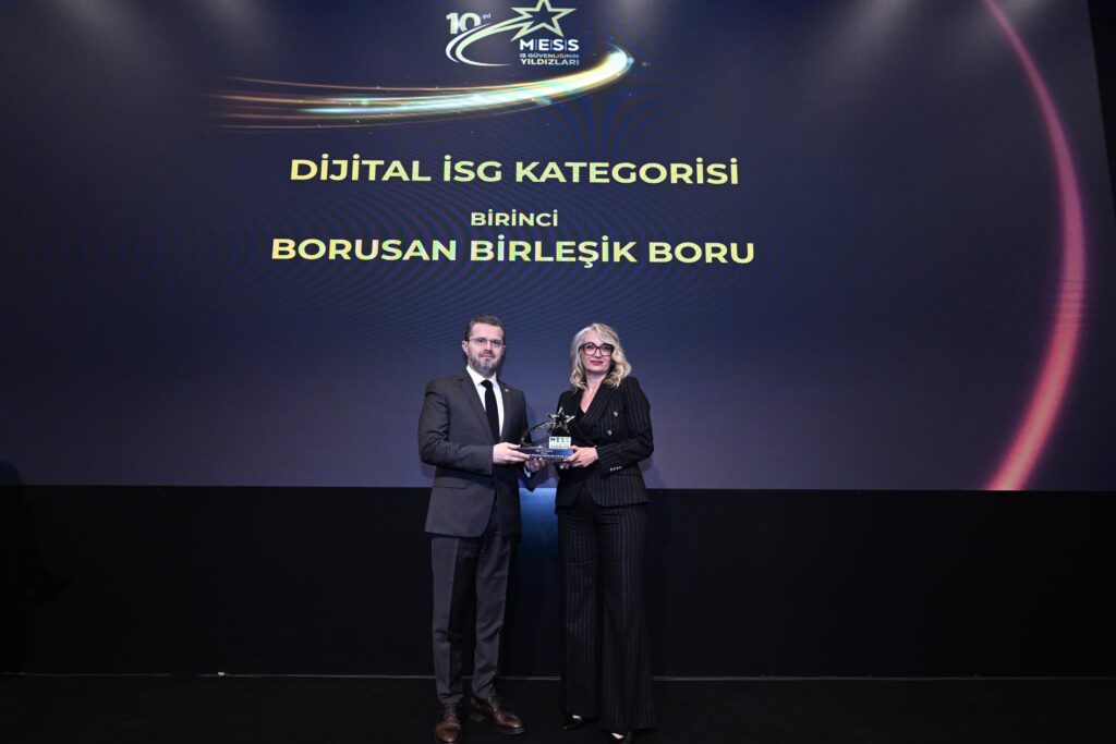 Borusan Boru, MESS’te 10. Yıl Özel Ödülü’nü Aldı