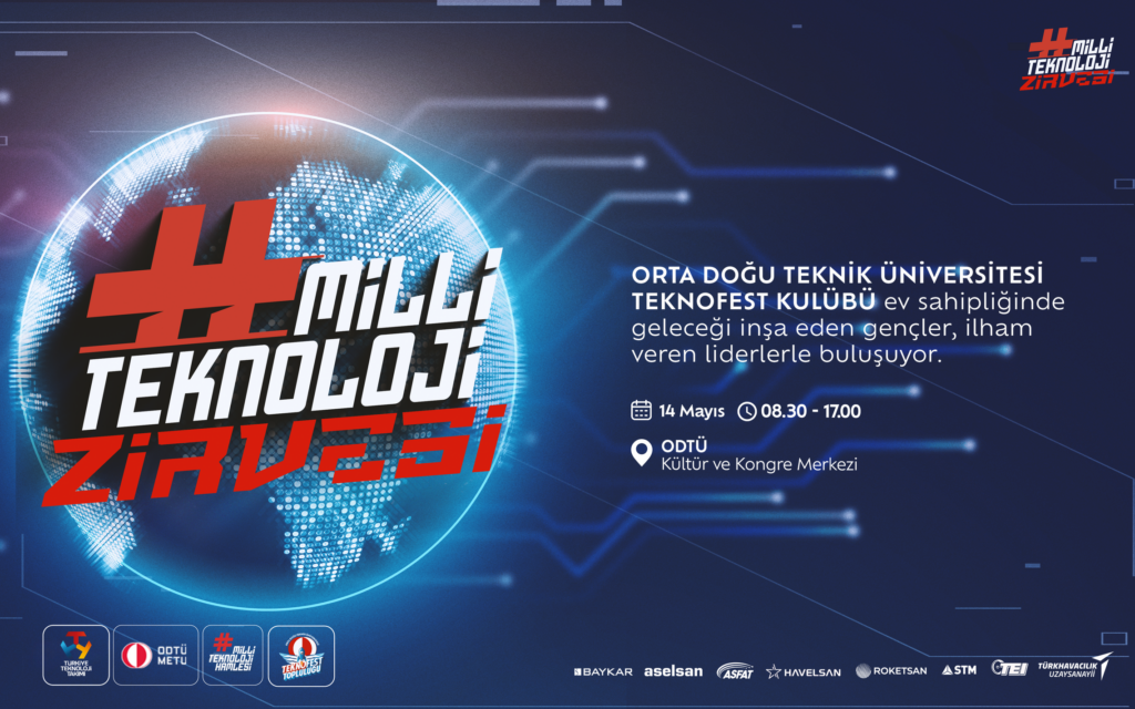 Milli Teknoloji Zirvesi 14 Mayıs’ta ODTÜ’de