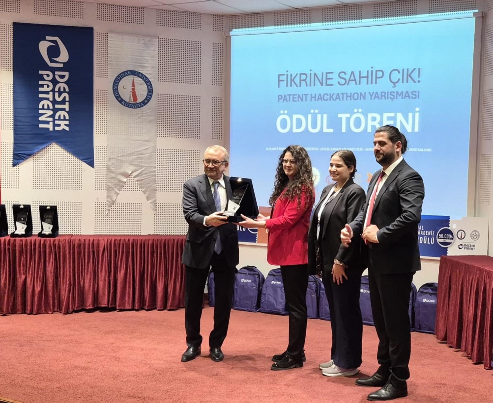 Fikrine Sahip Çık Patent Hackathon kazanan takımlar