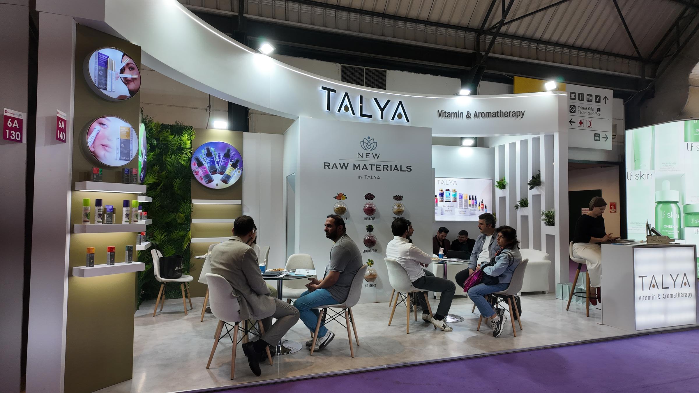 Talya Bitkisel BEAUTYISTANBUL fuarı standı - 1