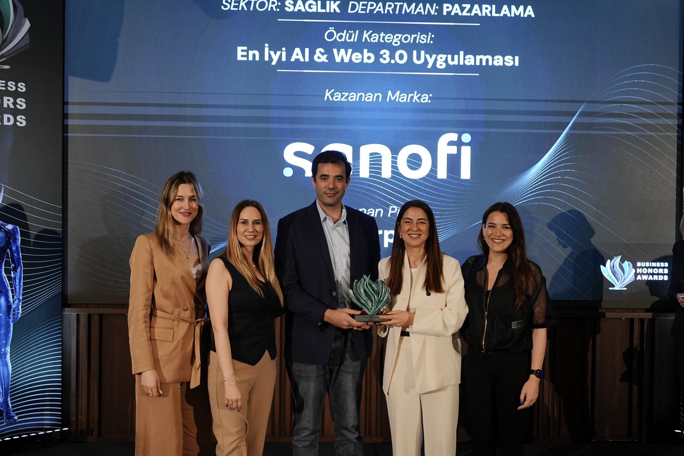 Sanofi’nin Corpy uygulaması, 2026 Business Honors’ta ödül aldı