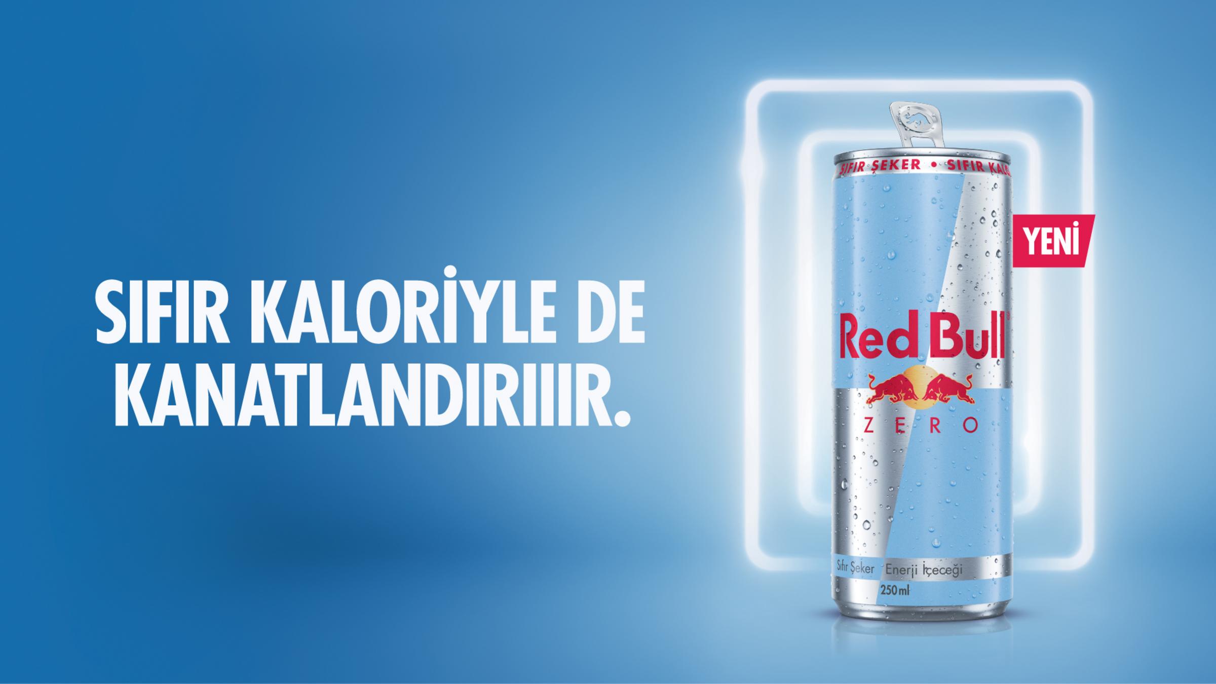 Red Bull Zero ürün ve Sıfır Bahane oyunu görseli