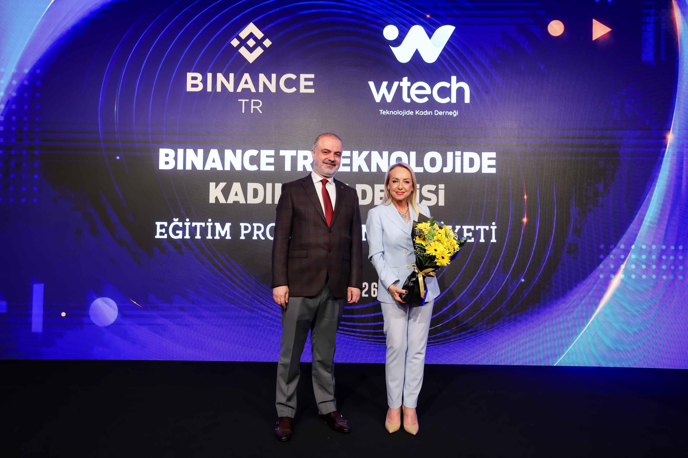 Binance TR Teknolojide Kadın Akademisi mezuniyet töreni