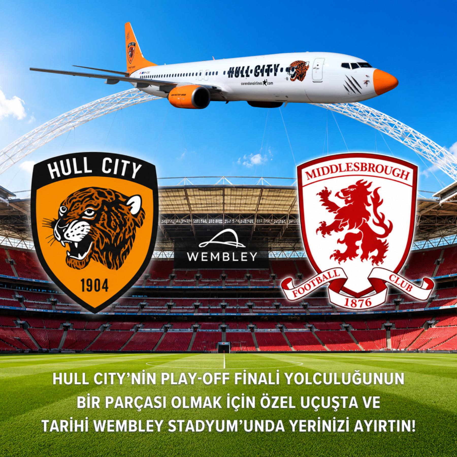 Corendon Airlines, Hull City taraftarlarına özel Londra uçuşu - görsel 2