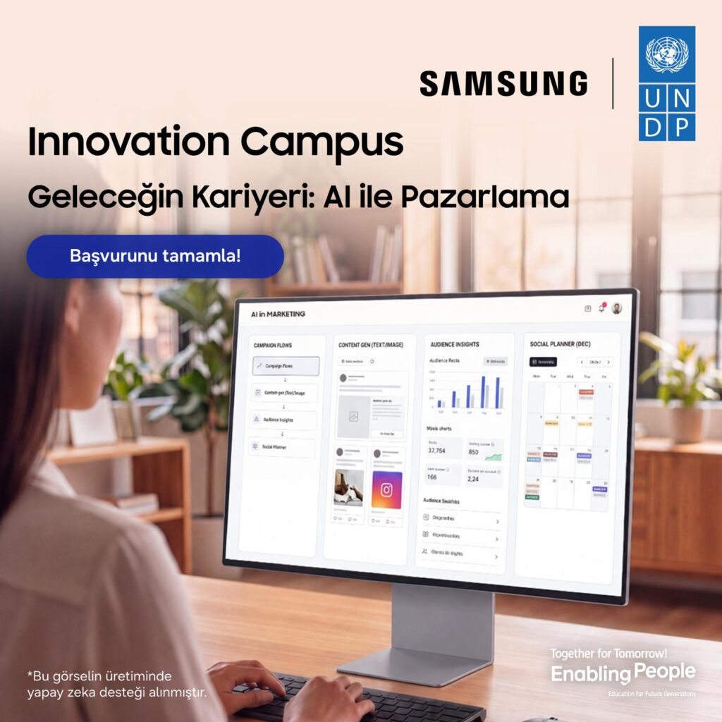 Samsung ve UNDP’den Yapay Zekâ ile Pazarlama Eğitimi