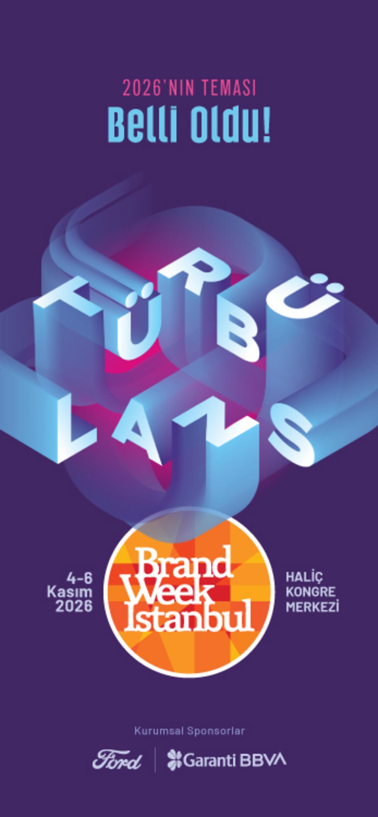 Brand Week Istanbul 2026 afişi