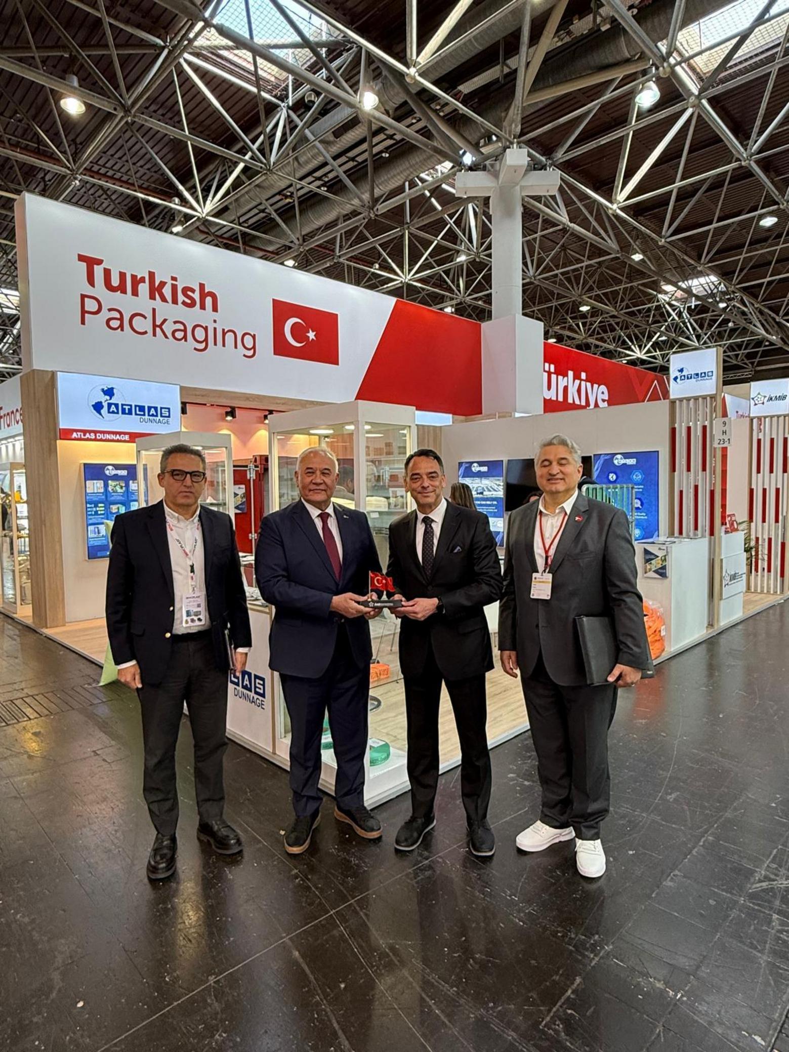 İKMİB’in uluslararası fuar katılımlarından bir başka kare