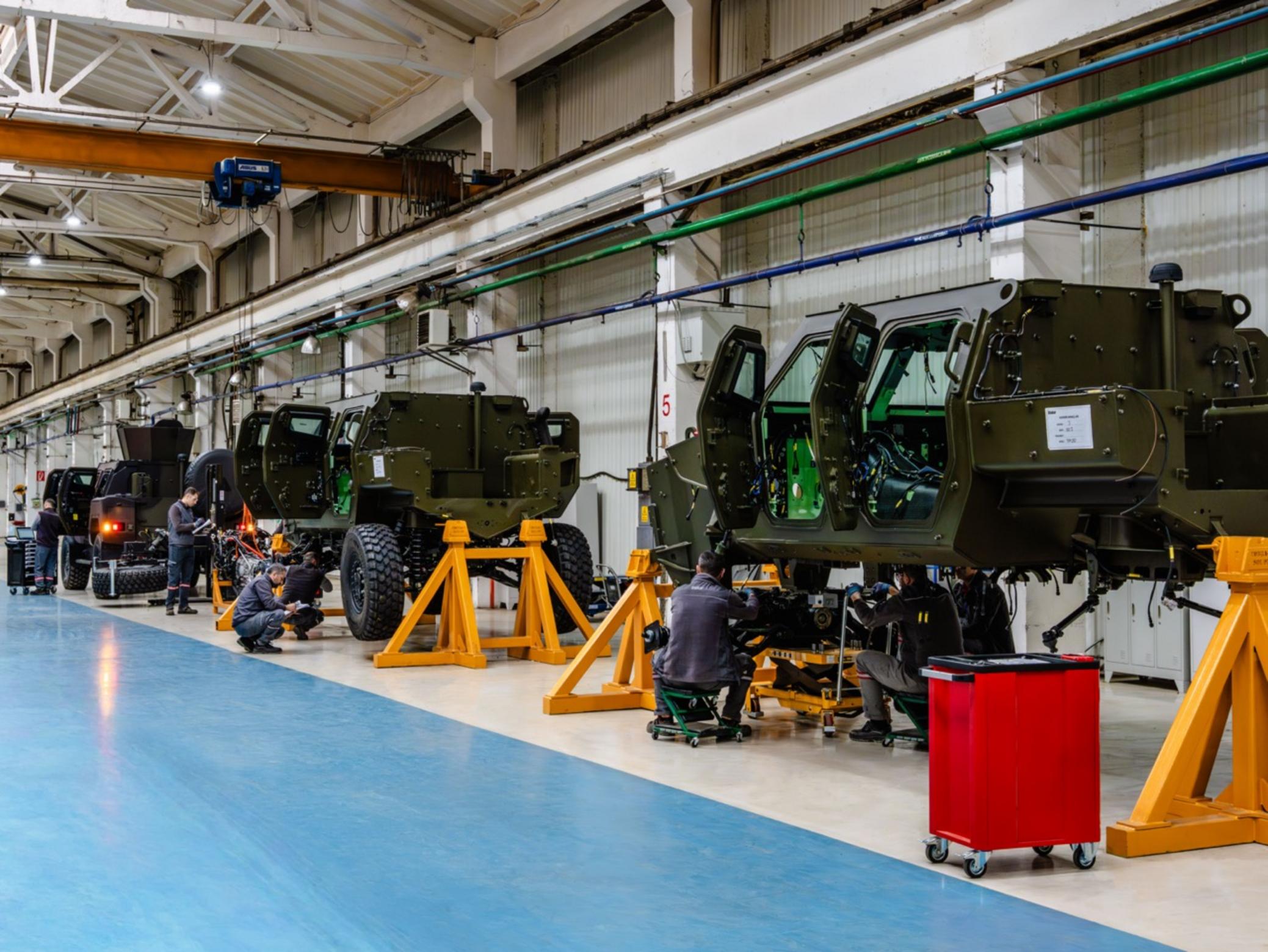 Otokar’ın Mediaș’ta COBRA II üretimi
