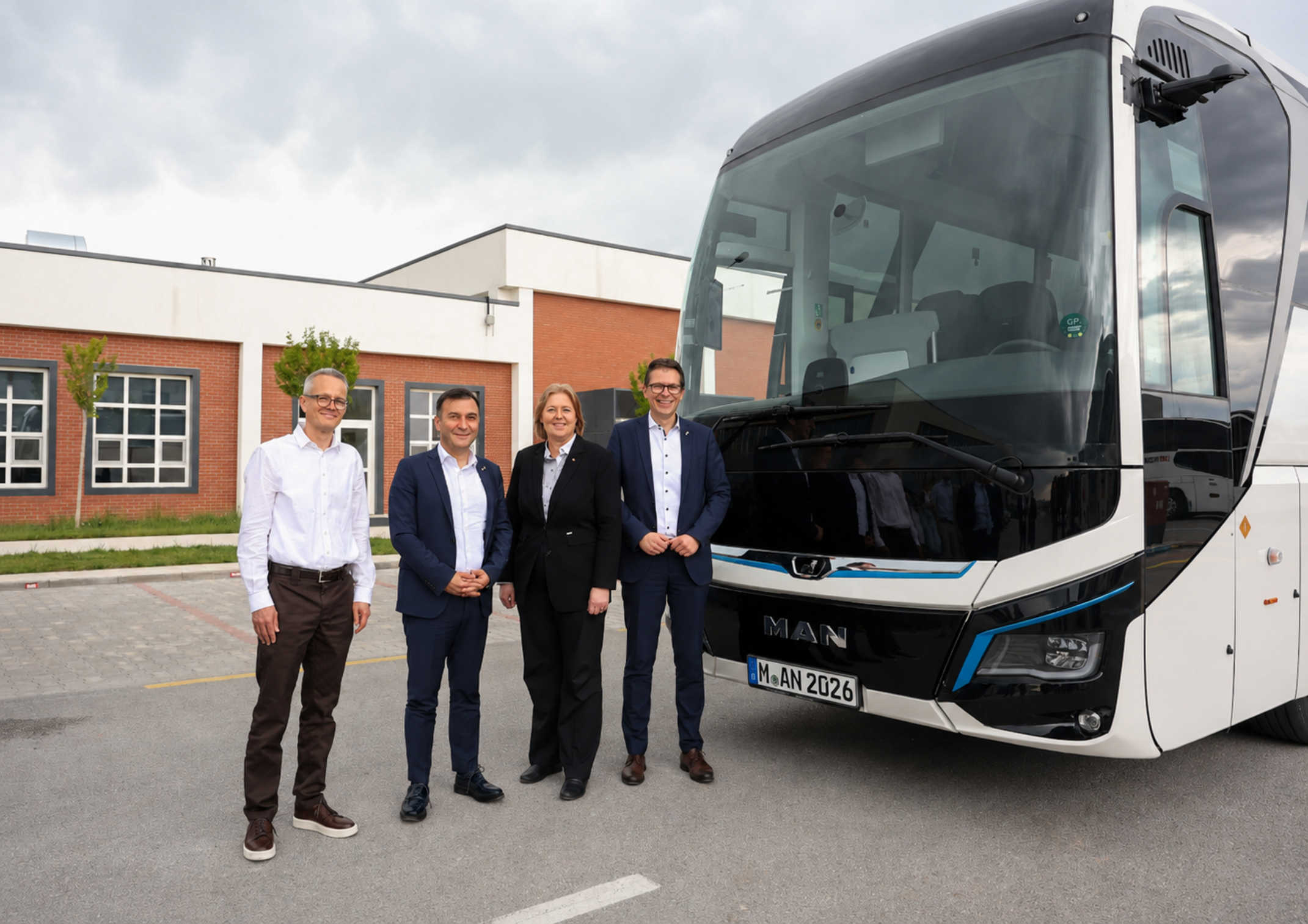 MAN Türkiye eCoach test sürüşü