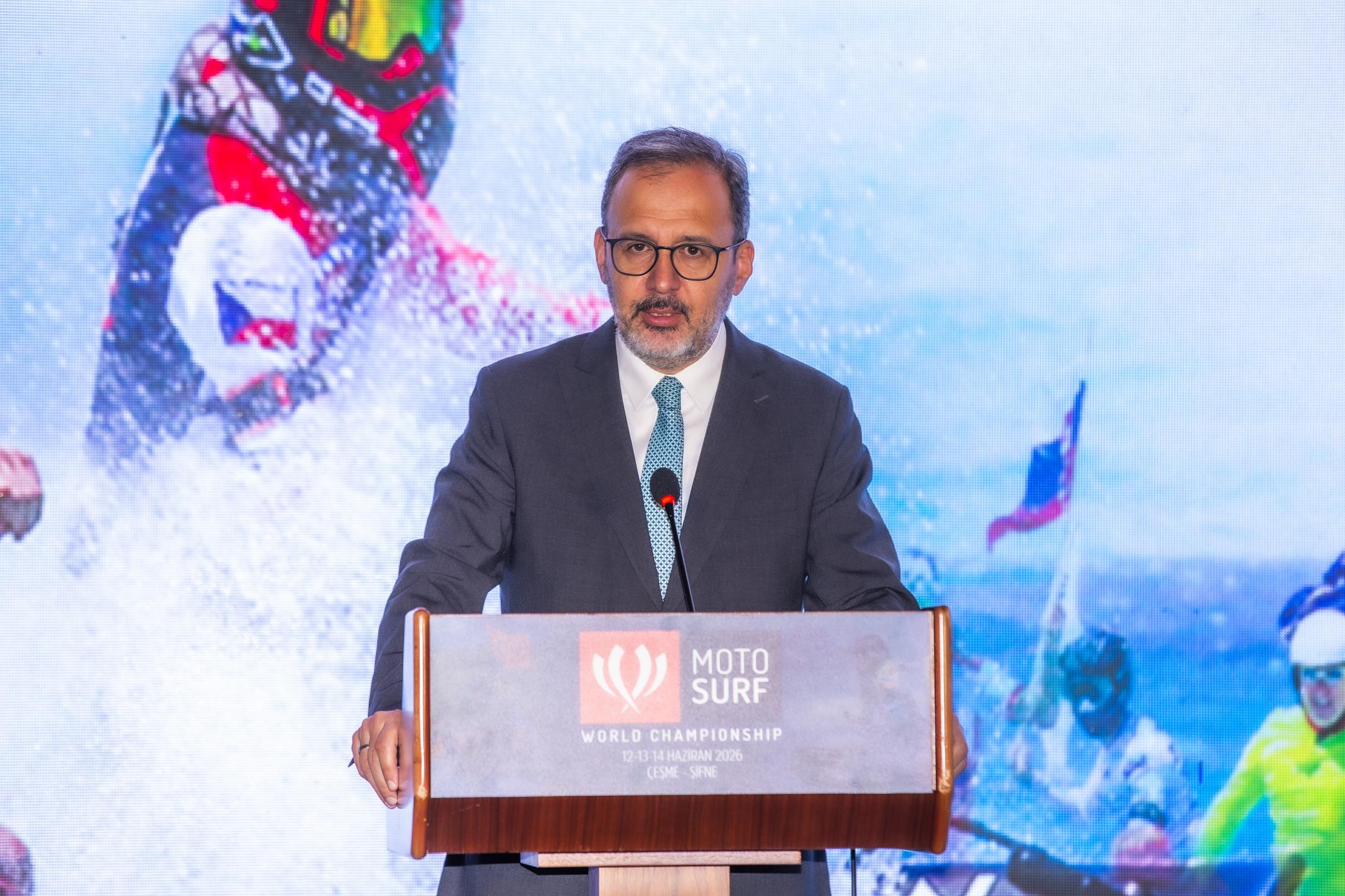 İzeltaş Dünya Motosurf Şampiyonası 2026 tanıtım toplantısı - görsel 1