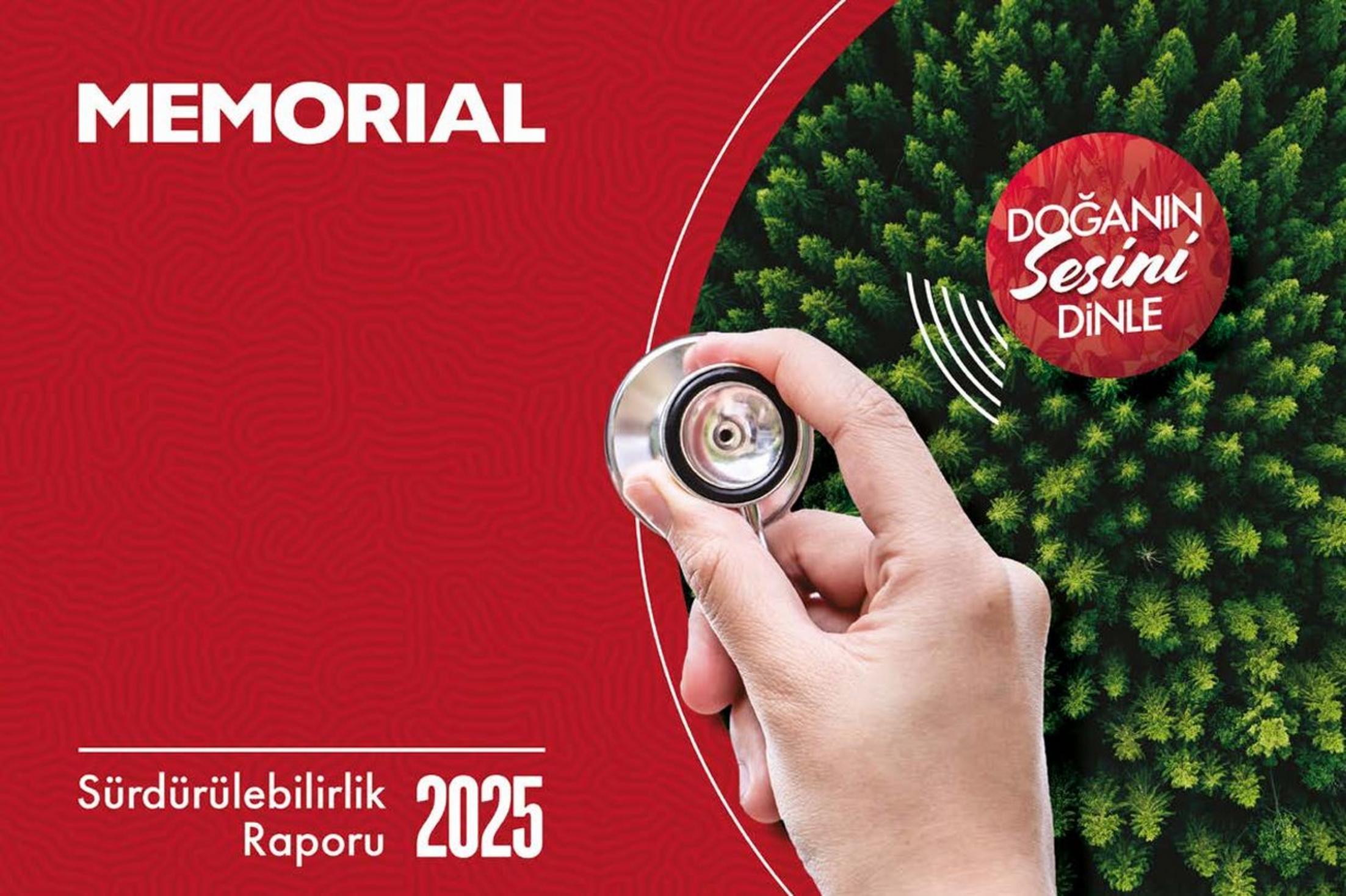 Memorial 2025 Sürdürülebilirlik Raporu – görsel
