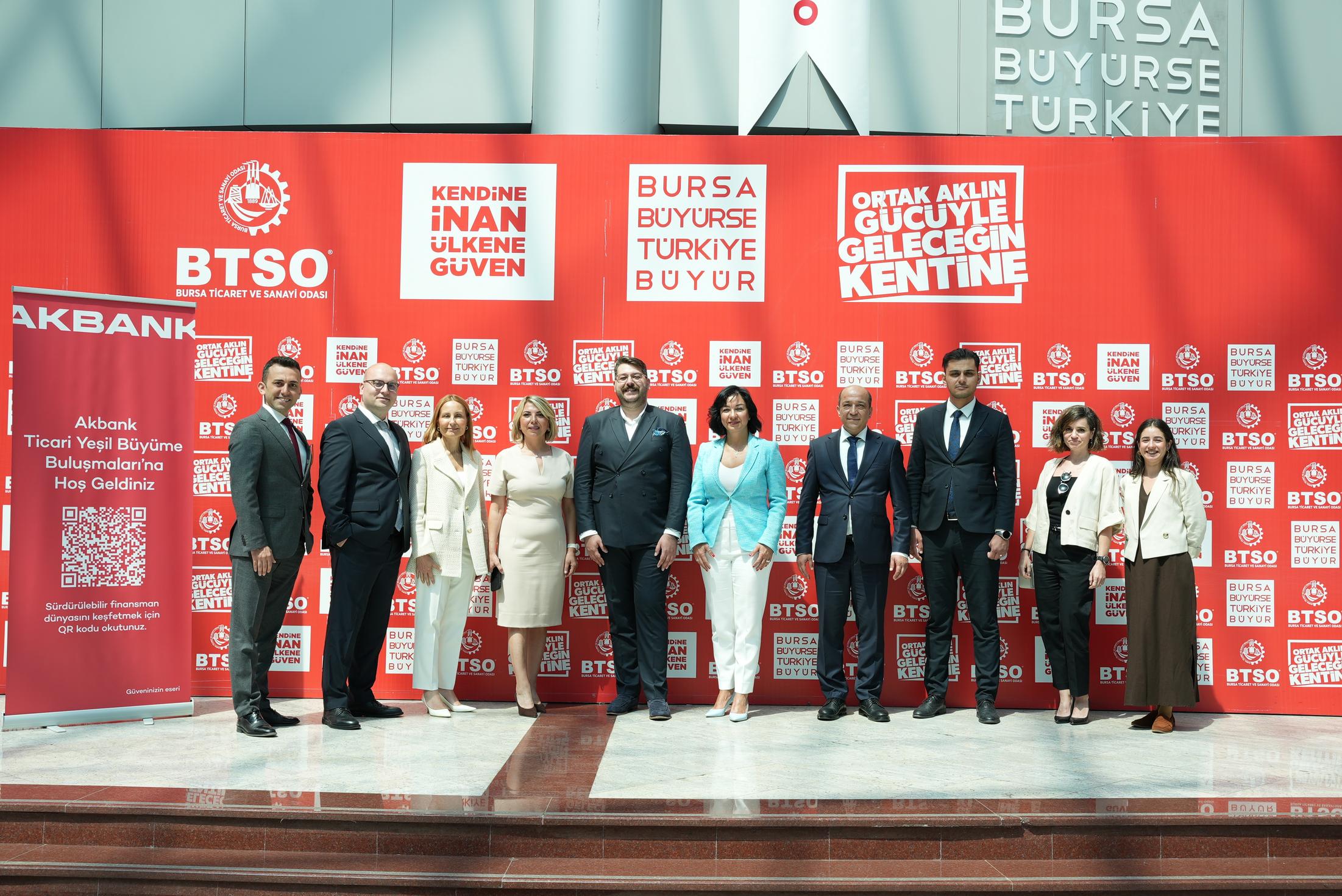 Akbank Ticari Yeşil Büyüme Buluşmaları katılımcıları