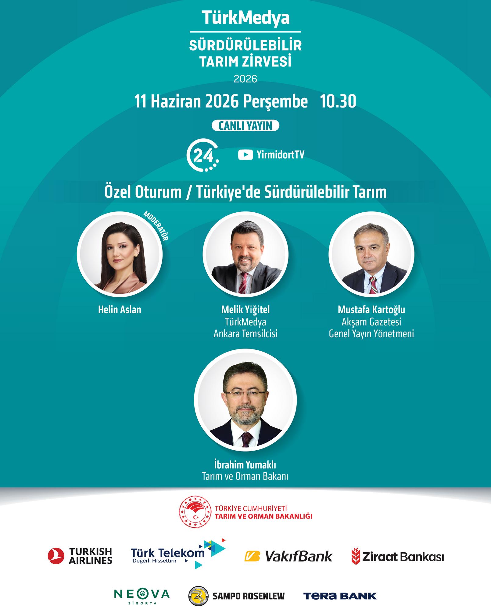 TürkMedya Sürdürülebilir Tarım Zirvesi görseli 2