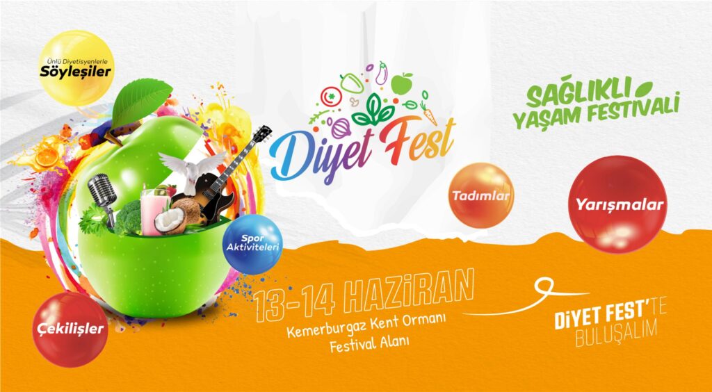 Diyet Fest 2026 yarın Kemerburgaz’da başlıyor