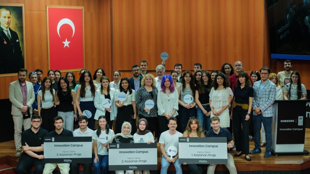 Samsung Türkiye ve UNDP, YTÜ’de Innovation Campus Finali