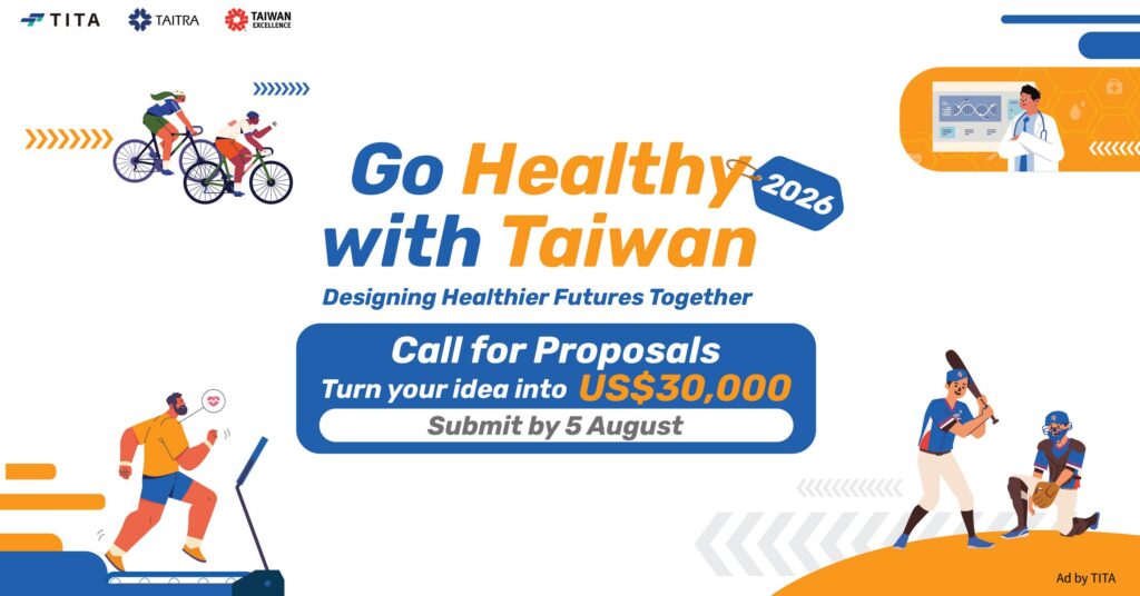 Go Healthy with Taiwan 2026: 30 Bin Dolar Ödül