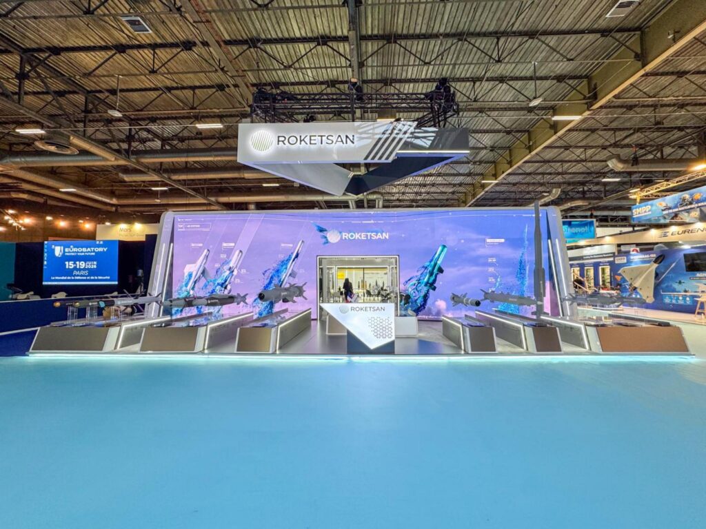 ROKETSAN, Eurosatory 2026’da ileri sistemlerini sergiledi