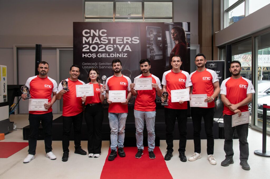 GNC Makina CNC Masters 2026’da Kazananlar Açıklandı