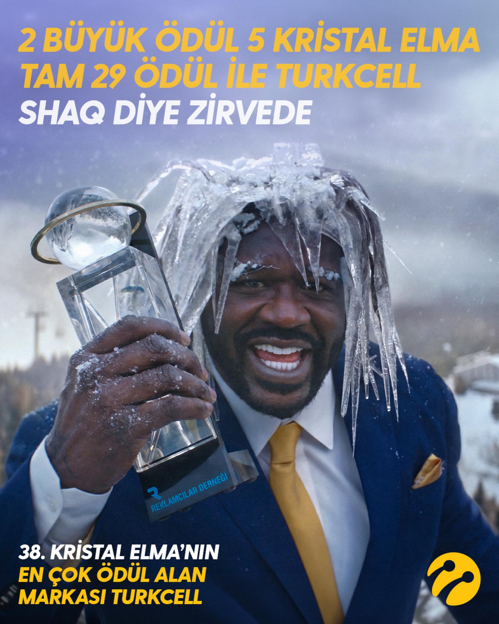 Turkcell’in Kristal Elma 2026 ödül gecesi