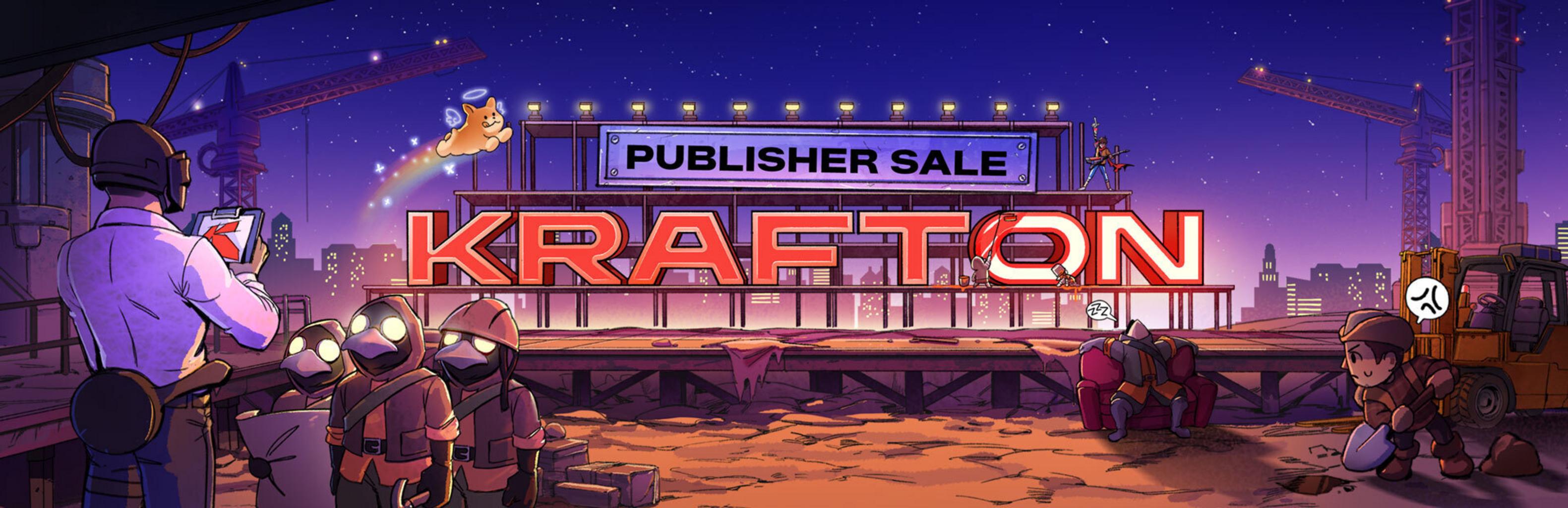 KRAFTON Steam Publisher Sale 2026 tanıtım görseli 1