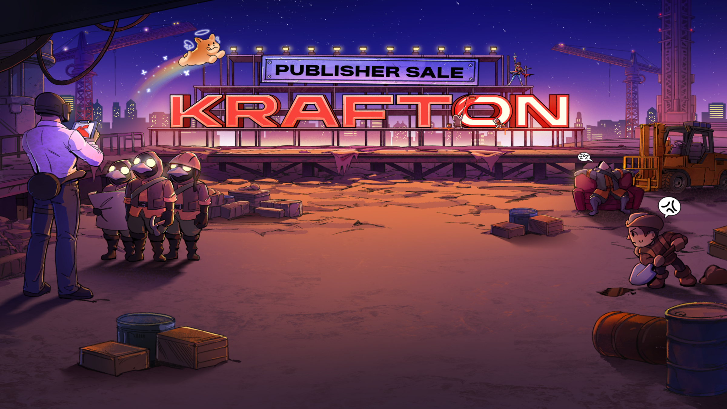 KRAFTON Steam Publisher Sale 2026 tanıtım görseli 2