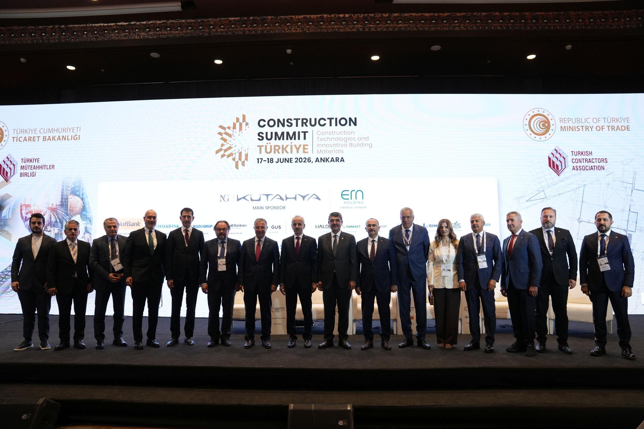 İnşaat Zirvesi Türkiye 2026 stant alanı