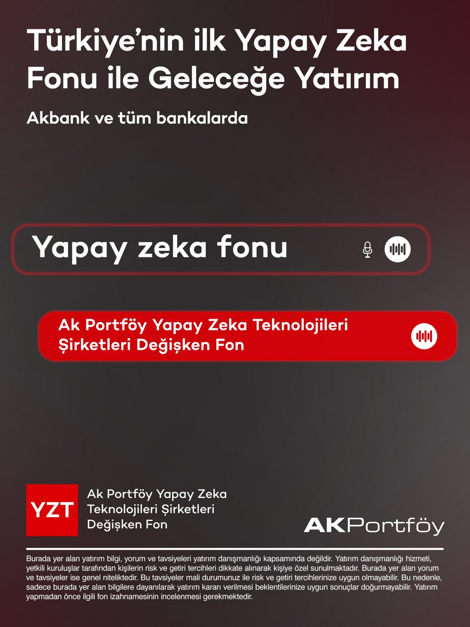 Ak Portföy Yapay Zeka Fonu tanıtım görseli 2