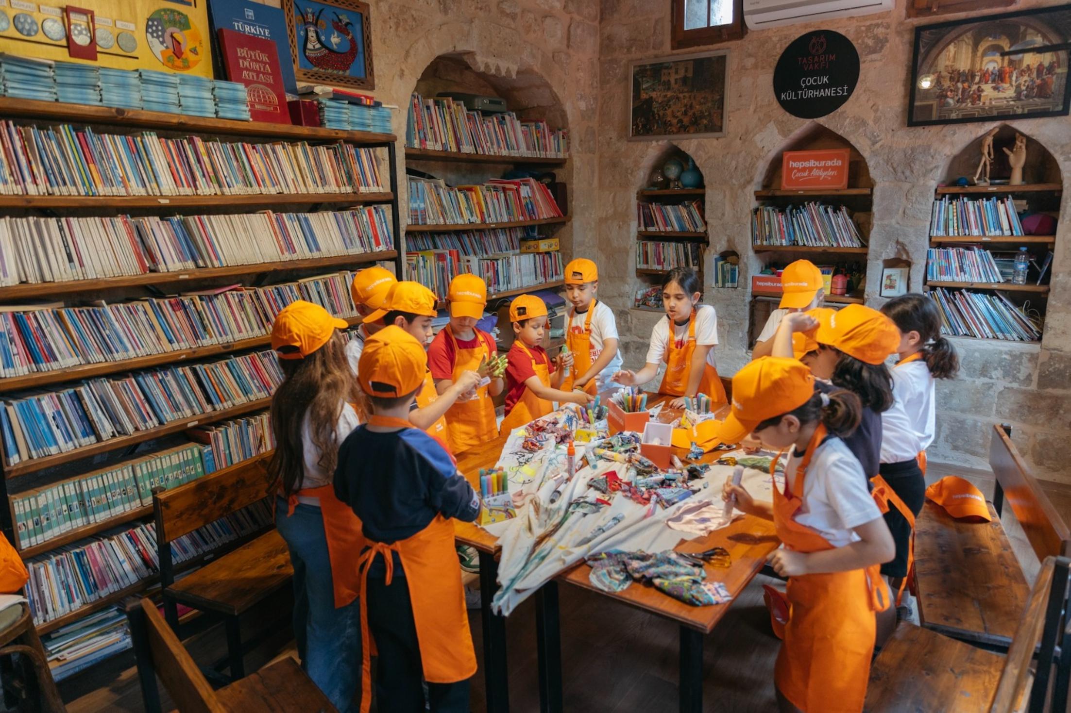 7. Mardin Bienali Çocuk Atölyeleri – Hepsiburada desteği