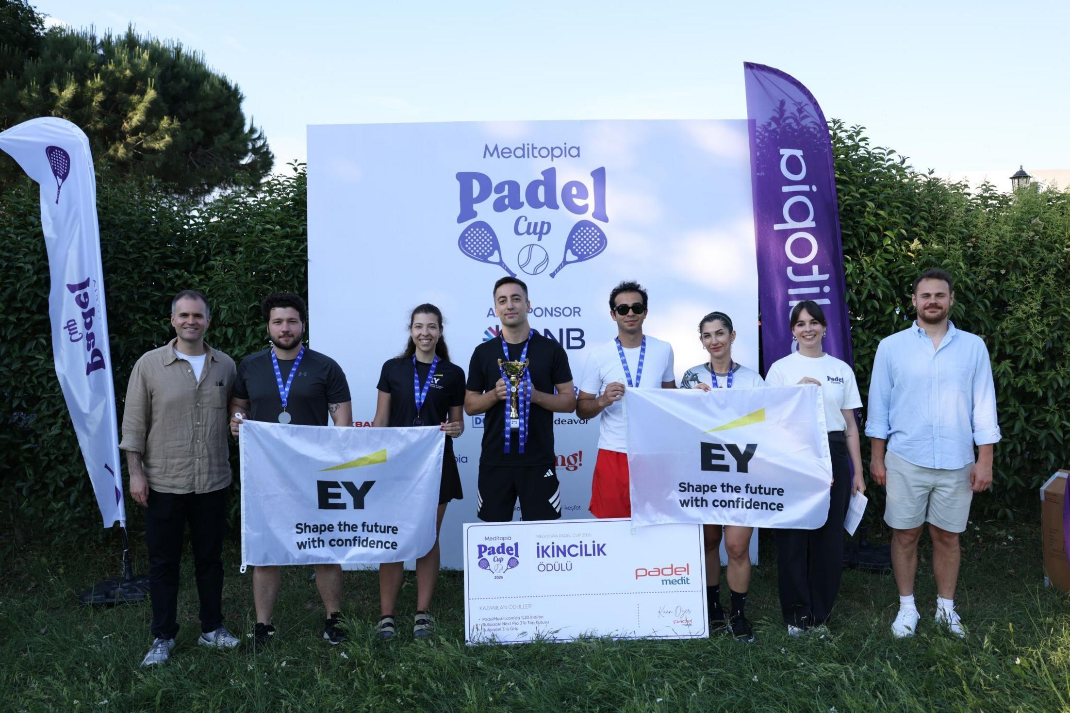 Meditopia Padel Cup, QNB Türkiye ana sponsorluğu