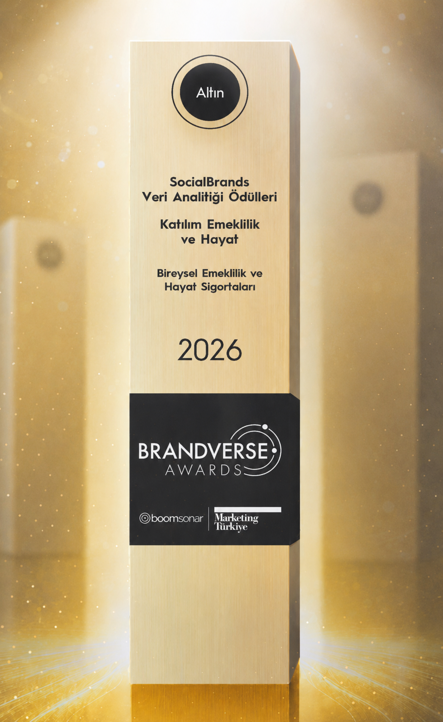Katılım Emeklilik Brandverse Awards Altın Ödül görseli