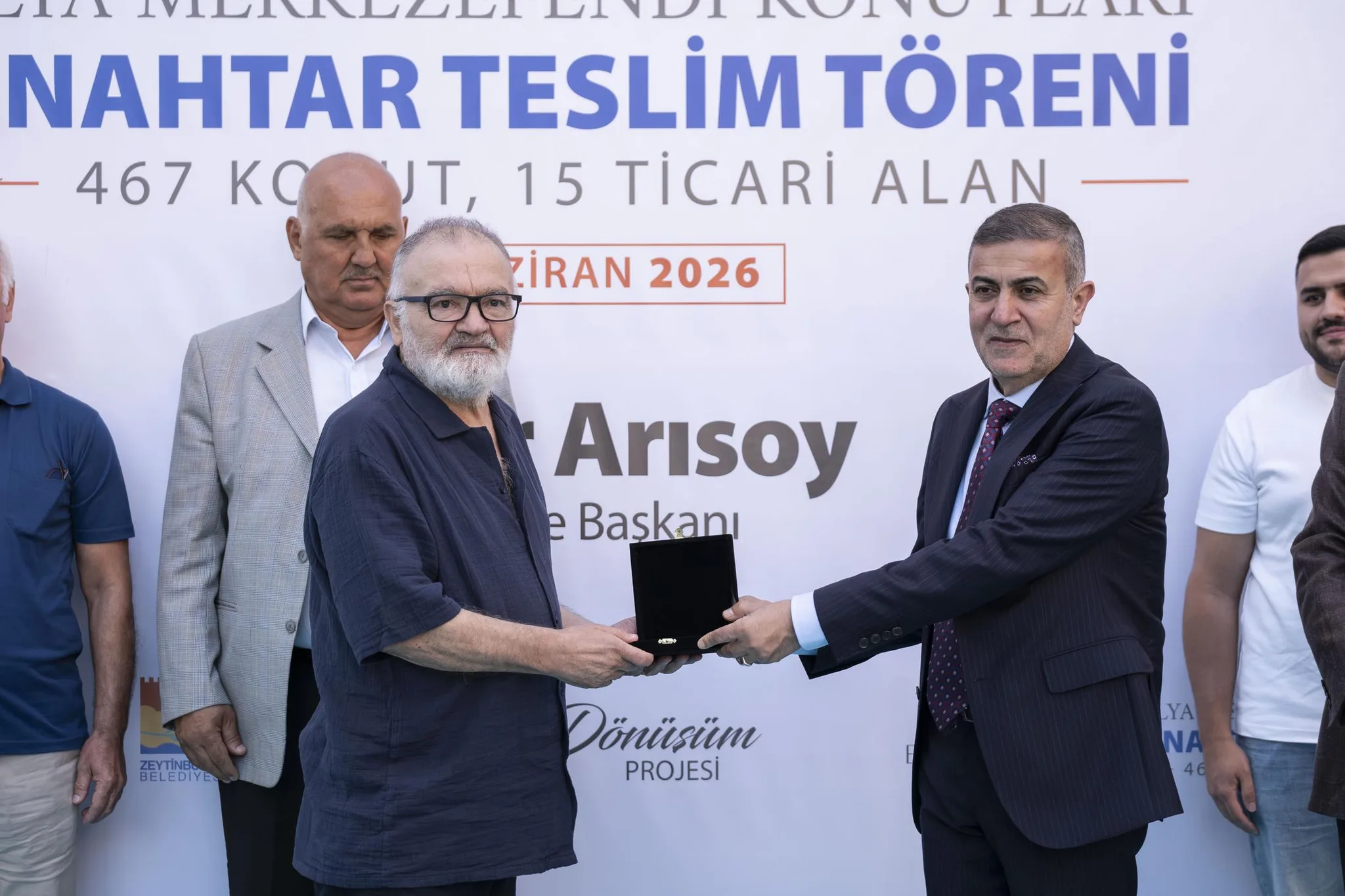 BOSS4 İnşaat Alya Merkezefendi anahtar teslim töreni, Zeytinburnu