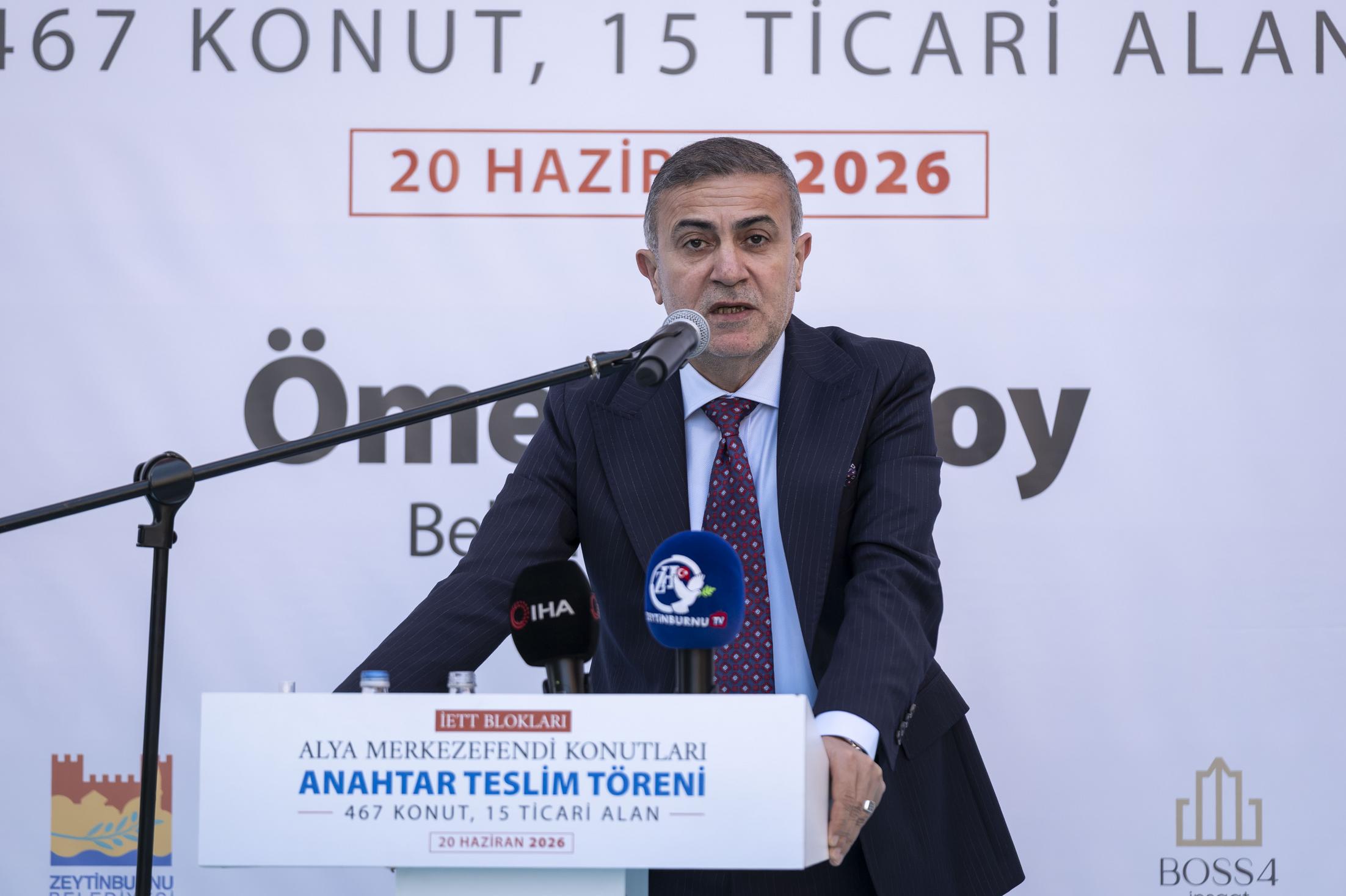 Alya Merkezefendi’de 467 konutun anahtar teslimi, Zeytinburnu
