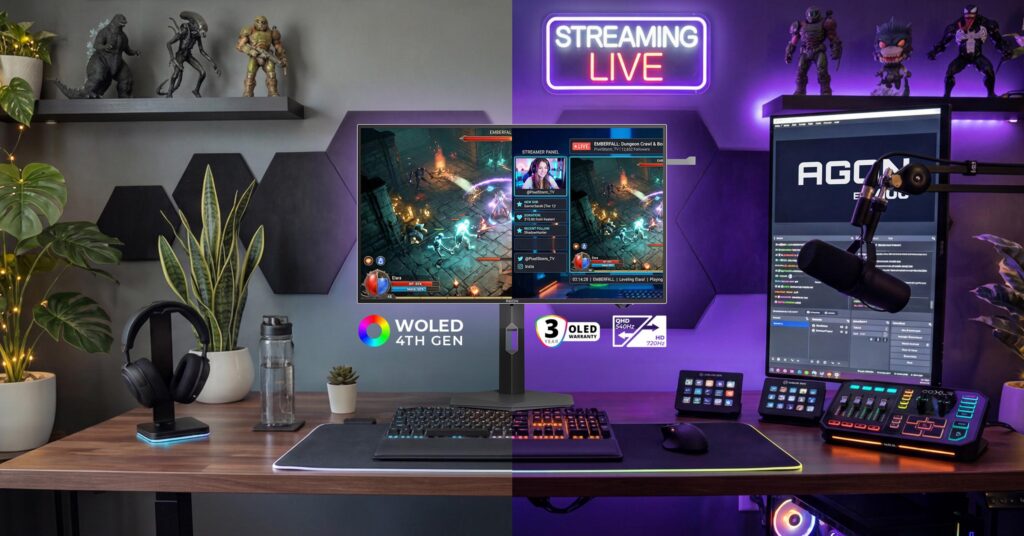 AGON PRO AGP277QKDC: Tandem WOLED, 540/720 Hz