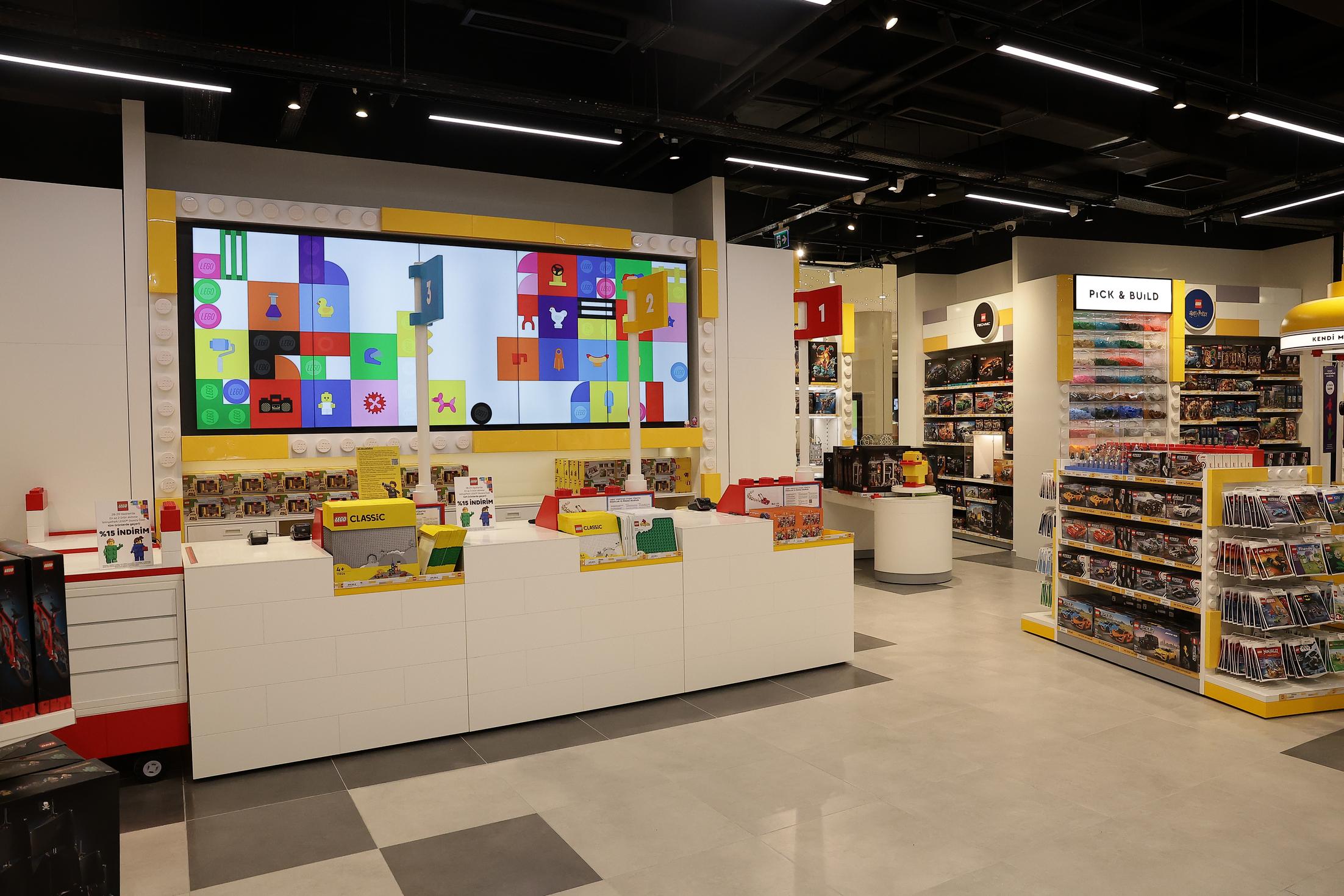 LEGO Store İstinyePark açılışı - mağaza içi 2