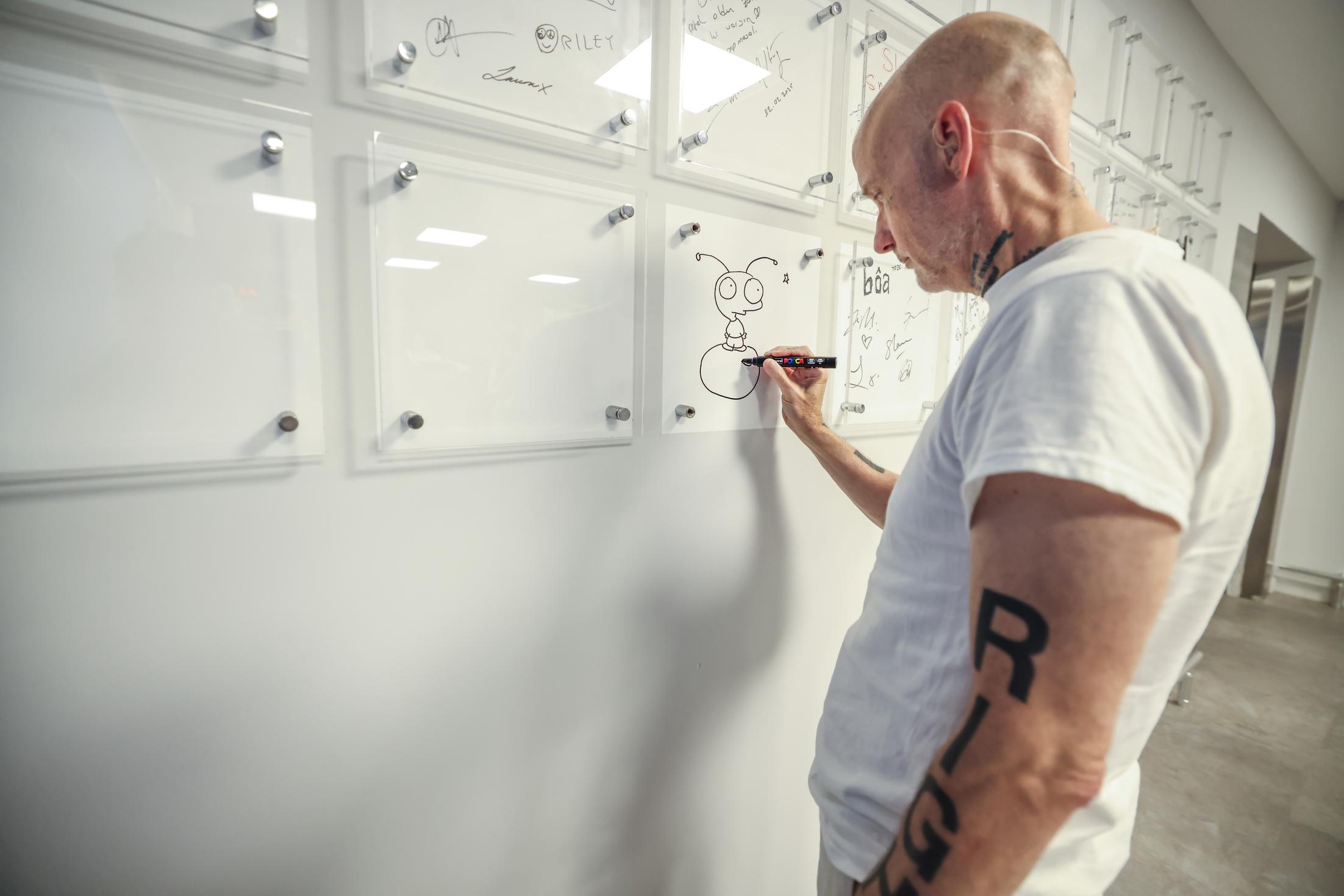 Moby’nin PSM Loves Summer kapsamındaki Zorlu PSM konserinden bir kare