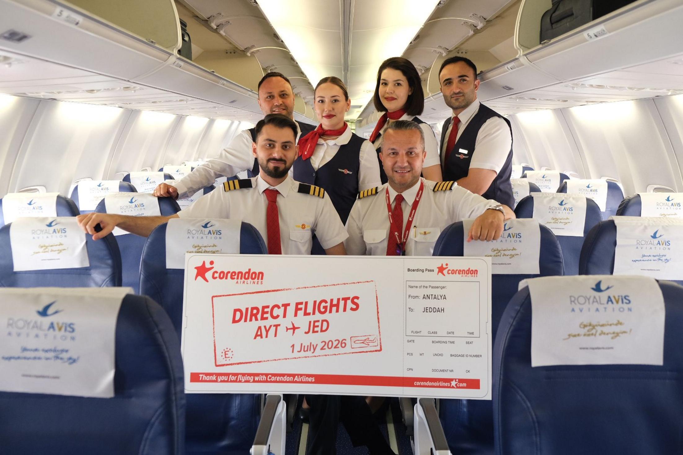 Corendon Airlines Antalya-Cidde umre seferleri 2
