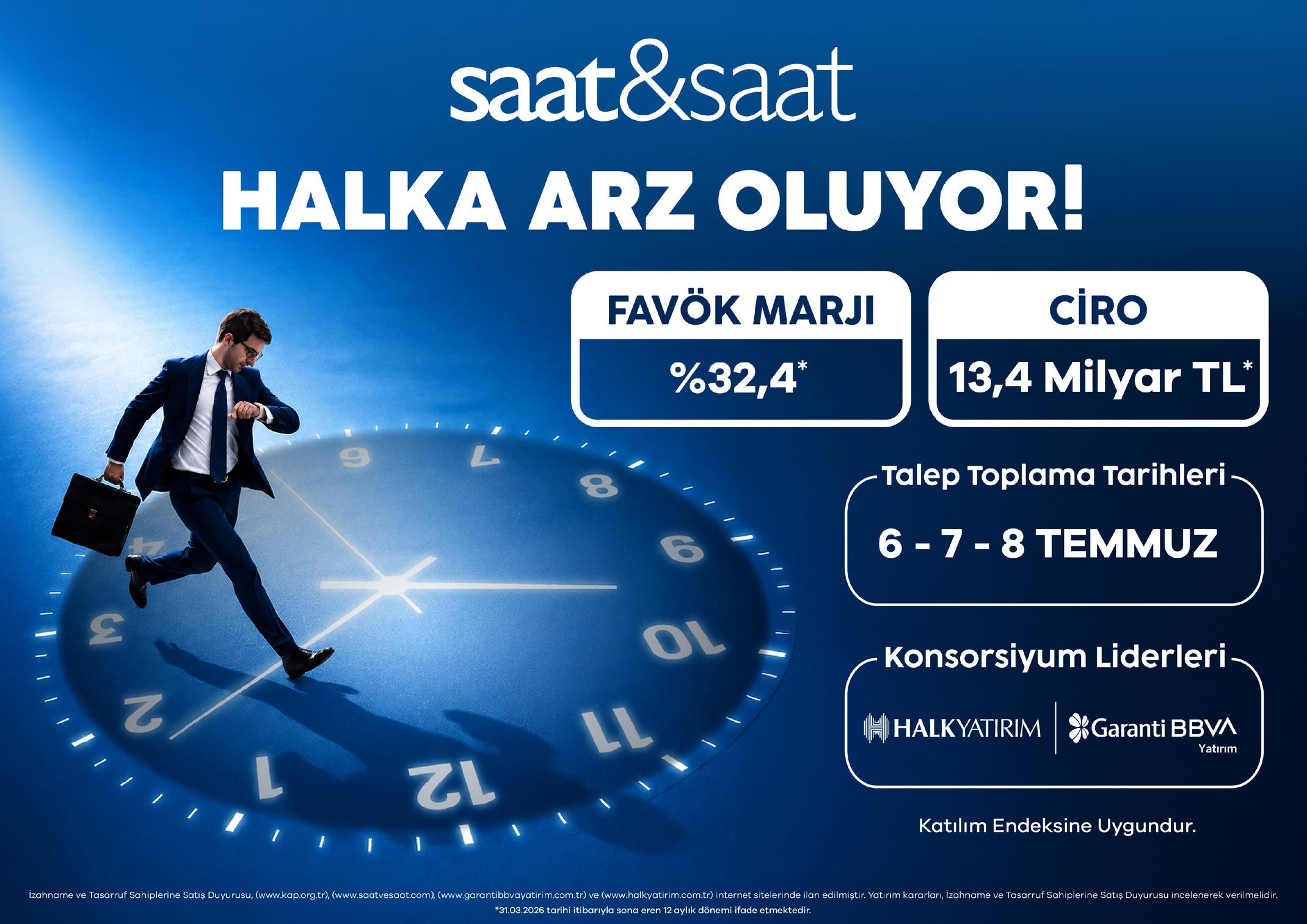 Saat&Saat halka arz duyurusu görseli 2