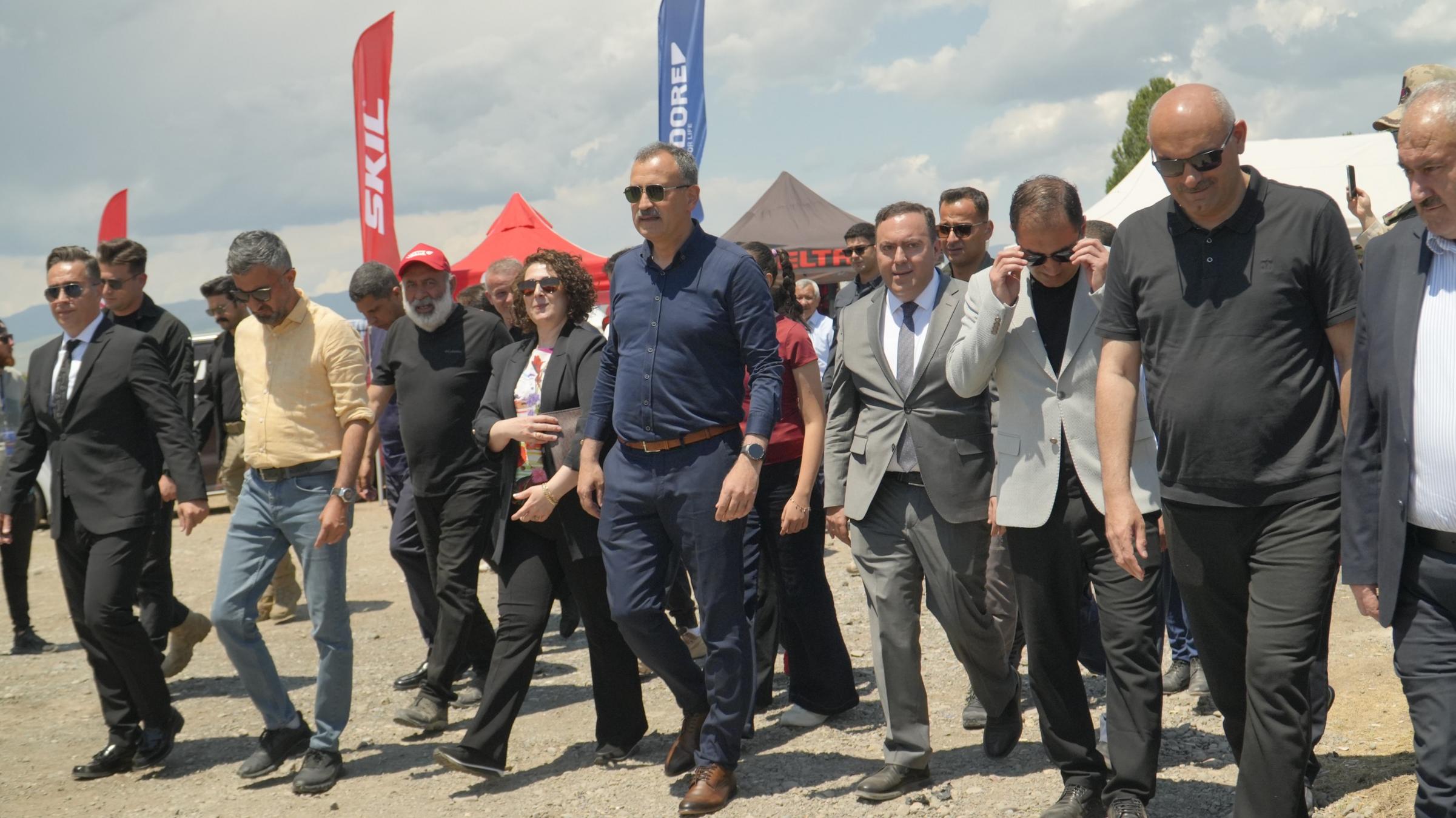 Ağrı’da SKIL Enduro ve ATV Şampiyonası’ndan yarış anı