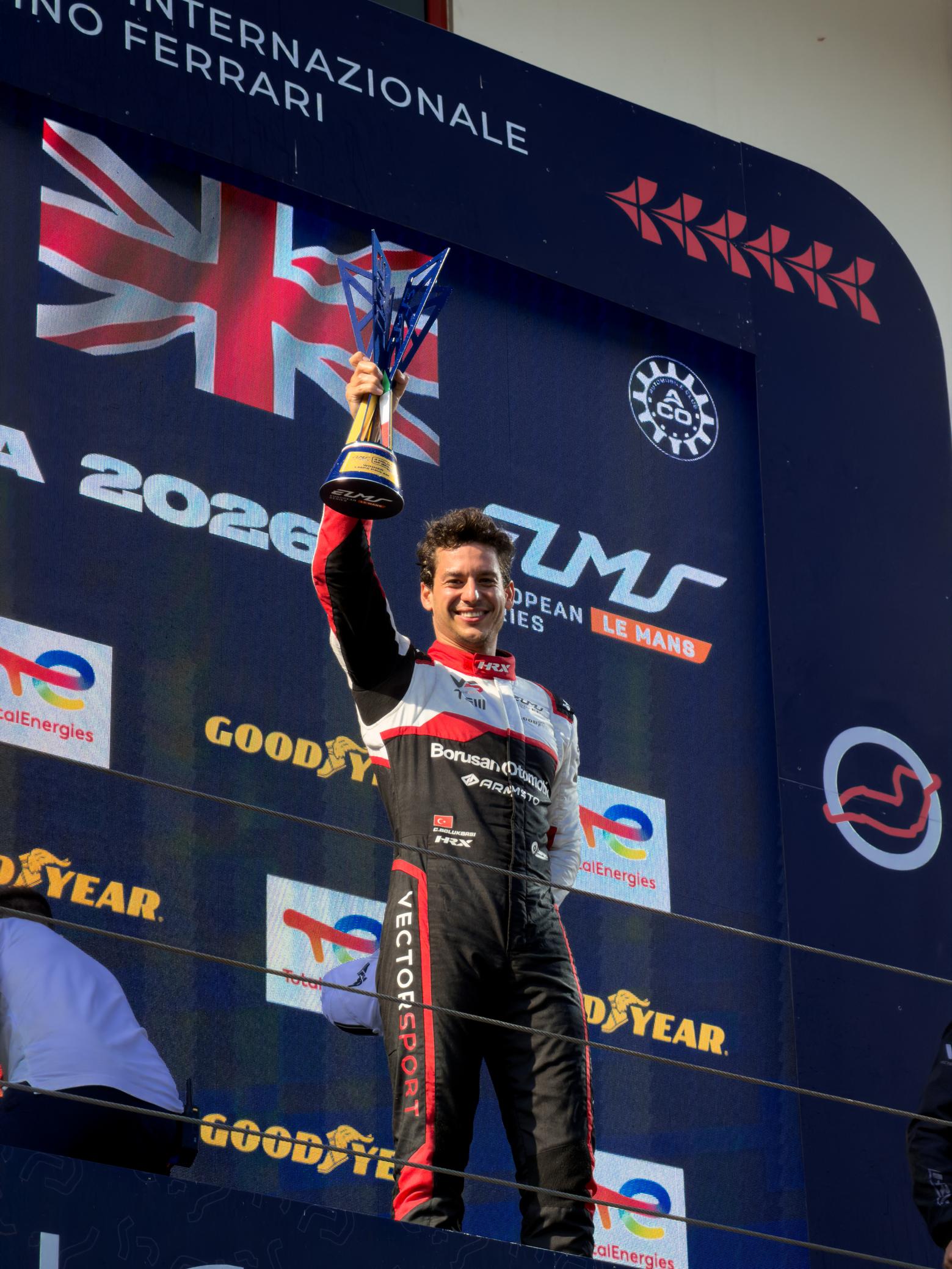 Cem Bölükbaşı Imola ELMS LMP2 Pro/Am zaferi - pist görüntüsü