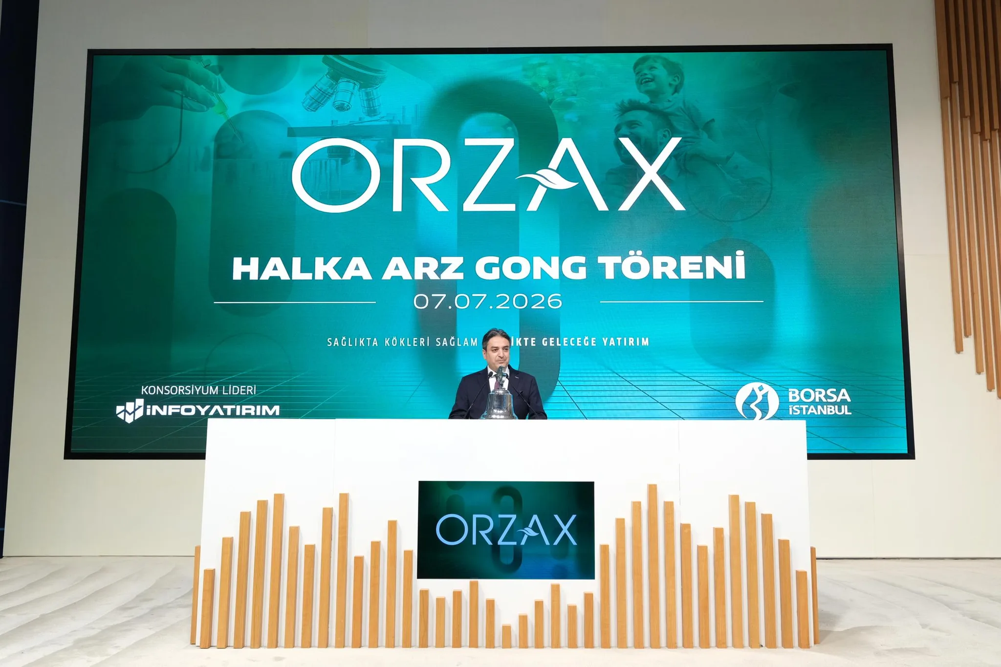 Orzax gong töreni Borsa İstanbul 1