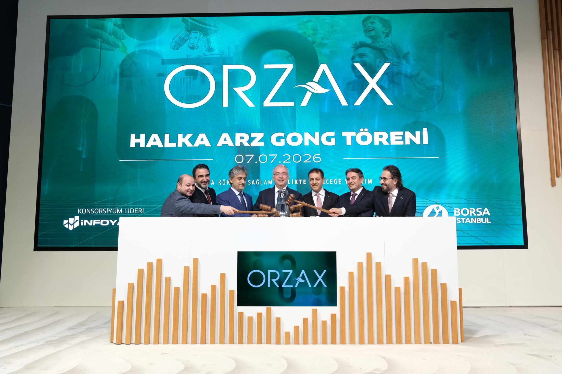 Orzax gong töreni Borsa İstanbul 2