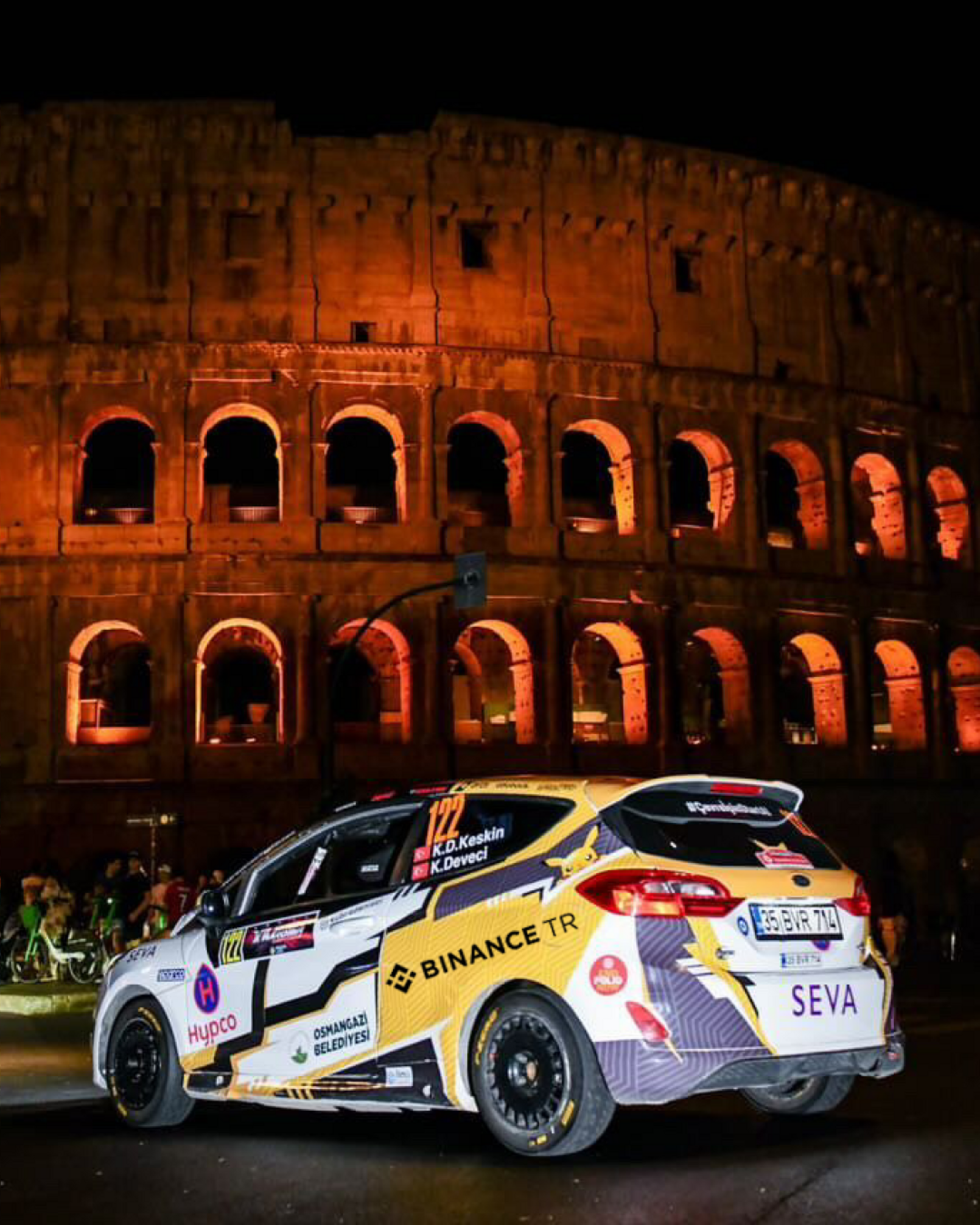 Kübra Denizci Keskin, Rally di Roma Capitale’de Rally5 birinciliği