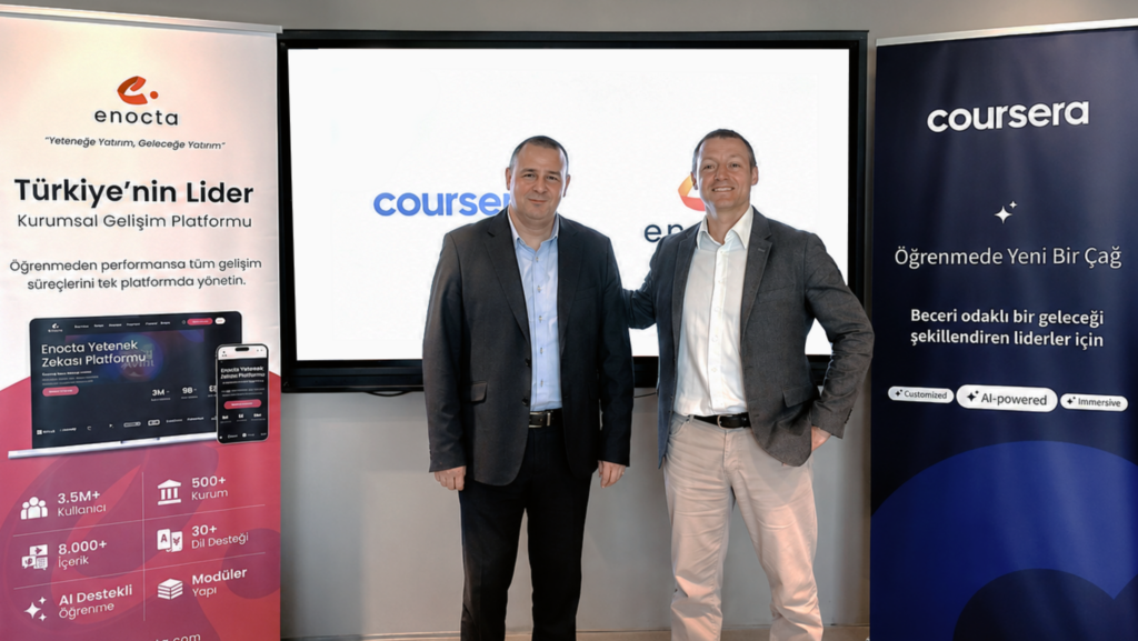 Enocta ve Coursera’dan Türkiye’de stratejik iş birliği
