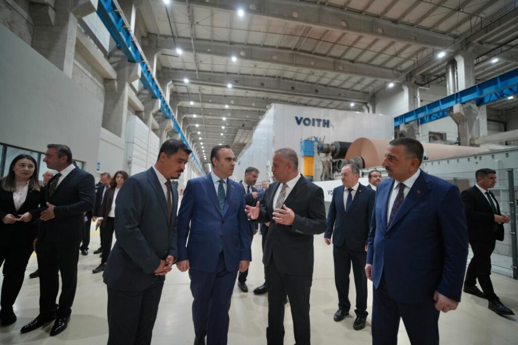 Modern Karton PM6 Tesisi Zonguldak’ta Açıldı
