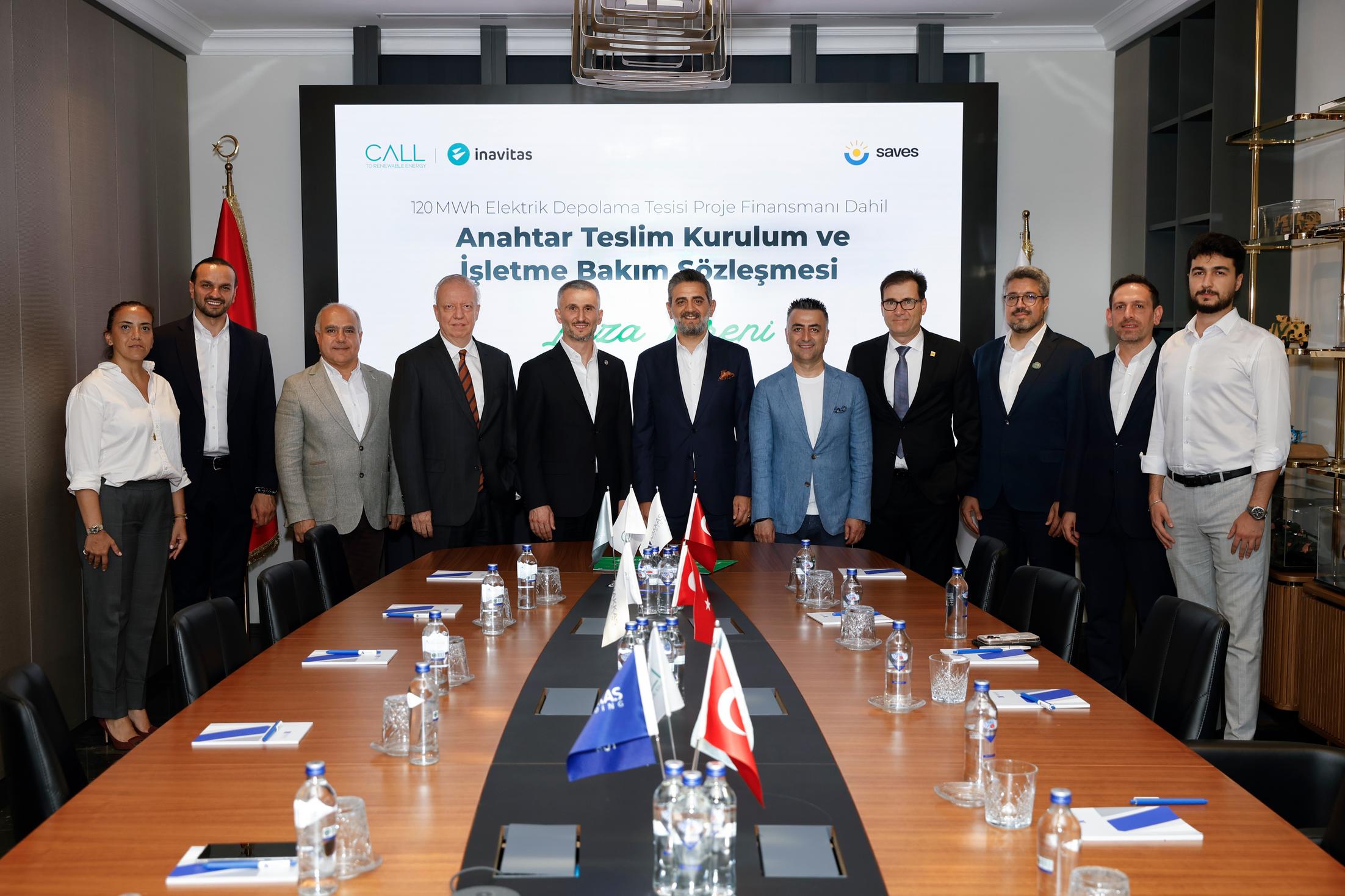 YEO Teknoloji, Inavitas ve Saves Enerji iş birliği – imza töreni 1