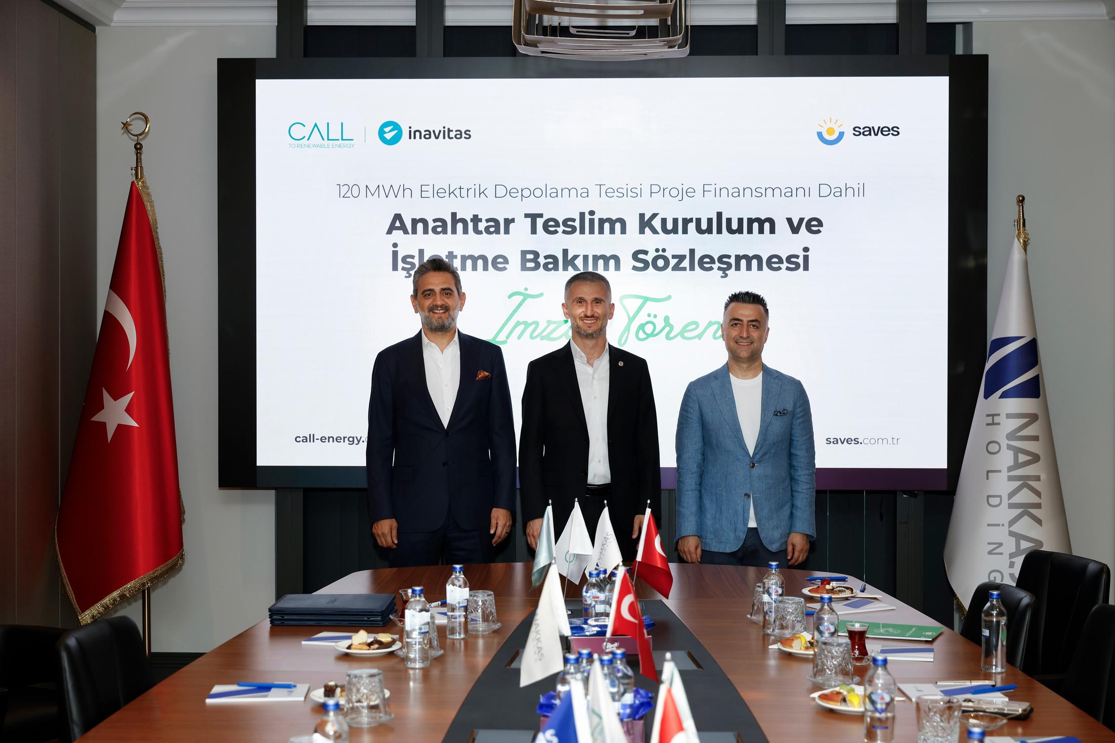 YEO Teknoloji, Inavitas ve Saves Enerji iş birliği – imza töreni 2